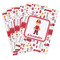 Firefighter Character Playing Cards - Hand Back View