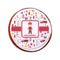 Firefighter Character Printed Icing Circle - Small - On Cookie