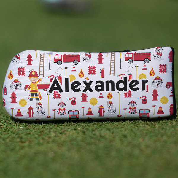 Custom Firefighter Character Blade Putter Cover (Personalized)
