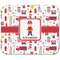 Firefighter Character Rectangular Mouse Pad - APPROVAL