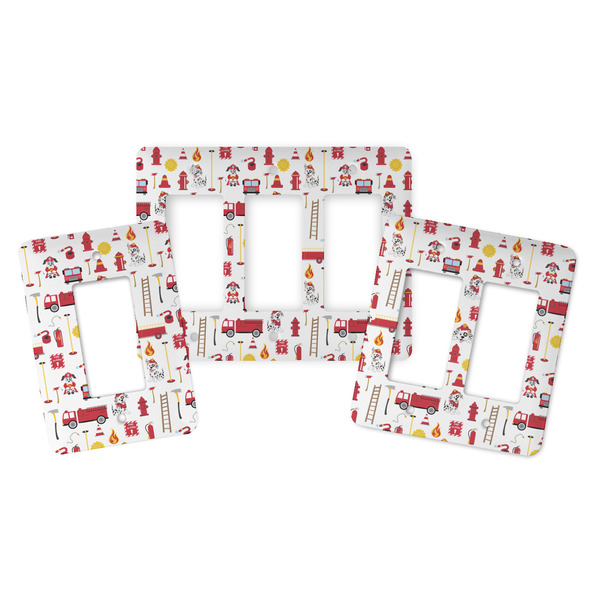 Firefighter Character Rocker Light Switch Covers - Parent - ALL VARIATIONS