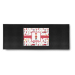 Firefighter Character Rubber Bar Mat (Personalized)