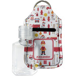 Firefighter Character Hand Sanitizer & Keychain Holder (Personalized)