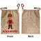 Firefighter Character Santa Bag - Approval - Front