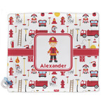 Firefighter Character Security Blanket - Single Sided (Personalized)