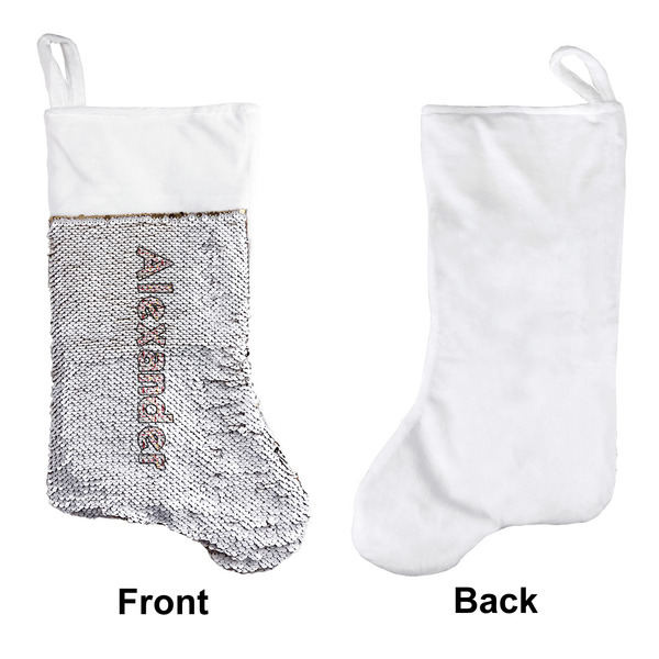 Firefighter Character Sequin Stocking - Approval