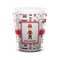 Firefighter Character Shot Glass - White - FRONT