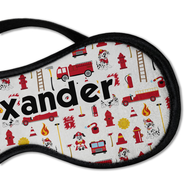 Firefighter Character Sleeping Eye Mask - DETAIL Large