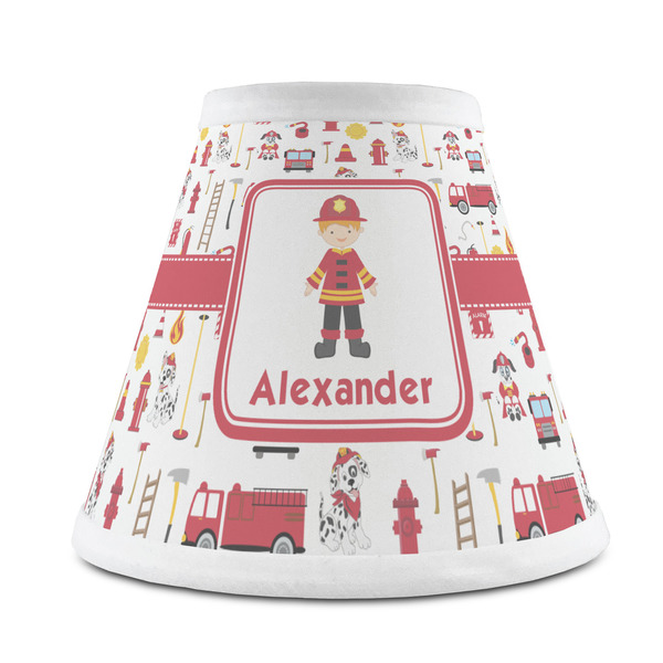 Custom Firefighter Character Chandelier Lamp Shade (Personalized)