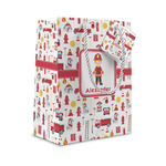 Firefighter Character Small Gift Bag (Personalized)