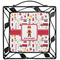 Firefighter Character Square Trivet - w/tile