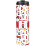 Firefighter Character Stainless Steel Skinny Tumbler - 20 oz (Personalized)