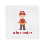 Firefighter Character Standard Cocktail Napkins (Personalized)