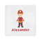 Firefighter Character Standard Cocktail Napkins - Front View