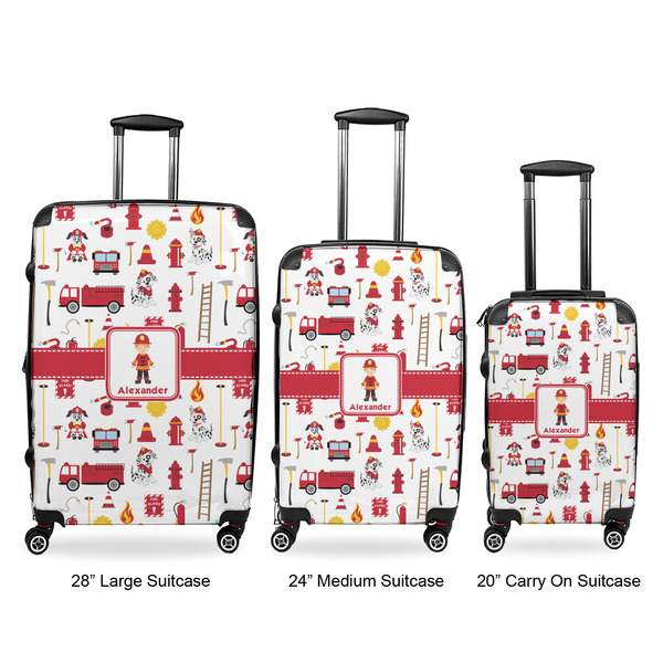 Firefighter Character Suitcase Set 1 - APPROVAL