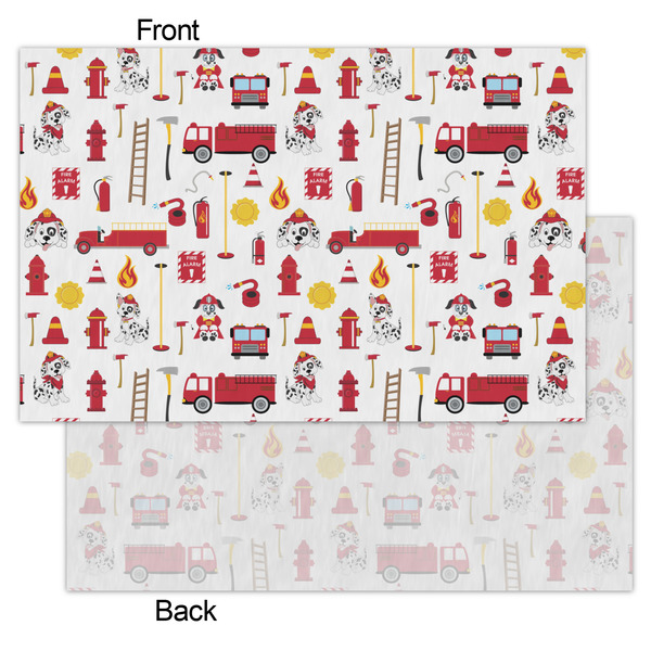 Firefighter Character Tissue Paper - Lightweight - Small - Front & Back
