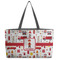 Firefighter Character Tote w/Black Handles - Front View