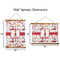 Firefighter Character Wall Hanging Tapestries - Parent/Sizing