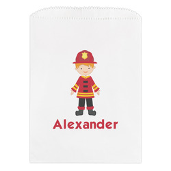 Firefighter Character Treat Bag (Personalized)