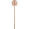 Firefighter Character Wooden 4" Food Pick - Round - Single Pick