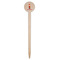 Firefighter Character Wooden 6" Food Pick - Round - Single Pick