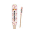 Firefighter Character Paddle Wooden Food Picks (Personalized)