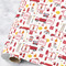 Firefighter Character Wrapping Paper Roll - Large - Main