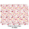 Firefighter Character Wrapping Paper Sheet - Double Sided - Front