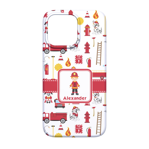 Firefighter Character iPhone 13 Case - Back