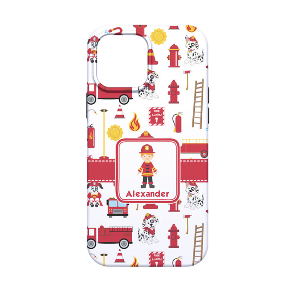 Firefighter Character iPhone 13 Mini Tough Case - Back