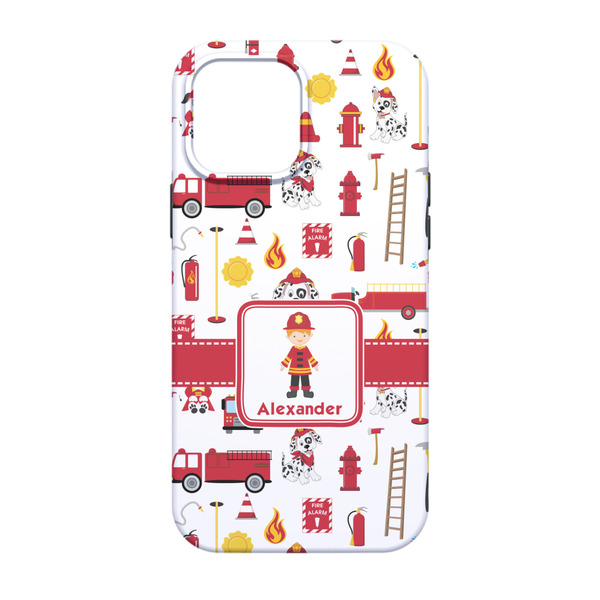 Firefighter Character iPhone 13 Pro Tough Case - Back