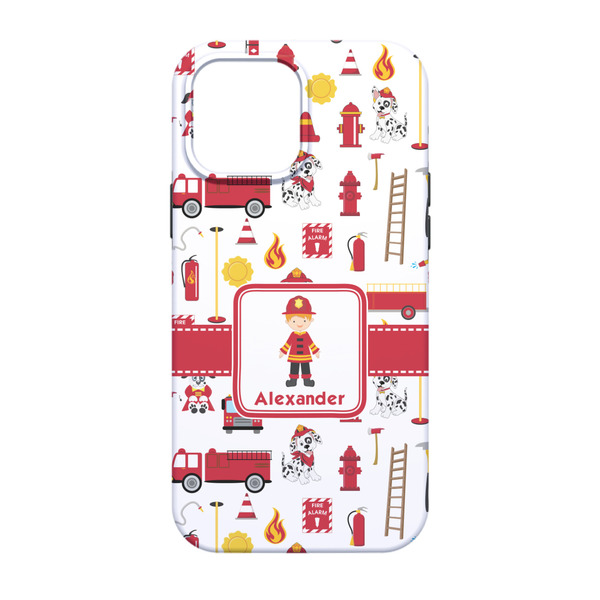 Firefighter Character iPhone 13 Tough Case - Back