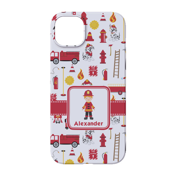 Firefighter Character iPhone 14 Pro Case - Back