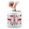 Firefighter Character Coin Bank (Personalized)