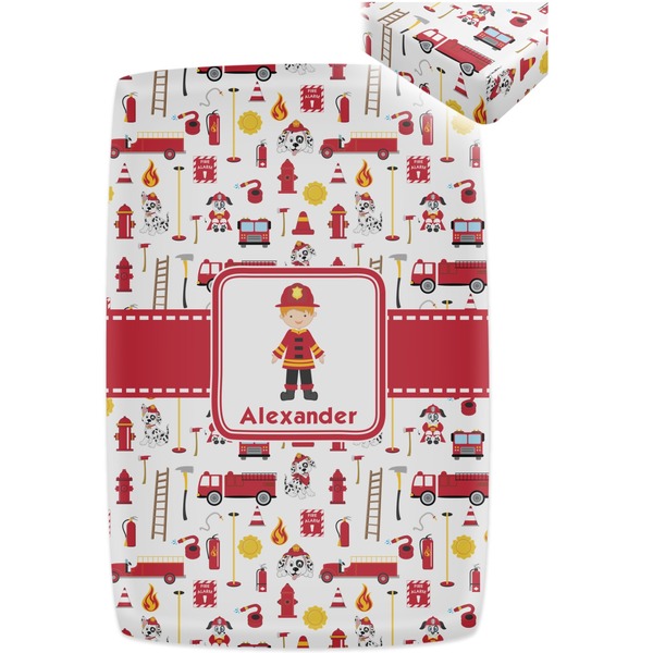 Firefighter Crib Fitted Sheet - Apvl