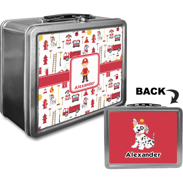 Firefighter Custom Lunch Box / Tin Approval