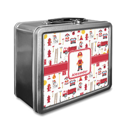 Firefighter Character Lunch Box w/ Name or Text