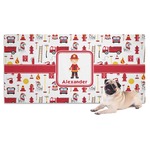 Firefighter Character Dog Towel w/ Name or Text