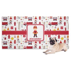 Firefighter Character Dog Towel w/ Name or Text