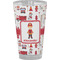 Firefighter Character Pint Glass - Full Color - Front View