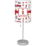 Firefighter Character Lamp with Drum Shade (Personalized)