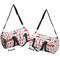 Firefighter Duffle bag small front and back sides