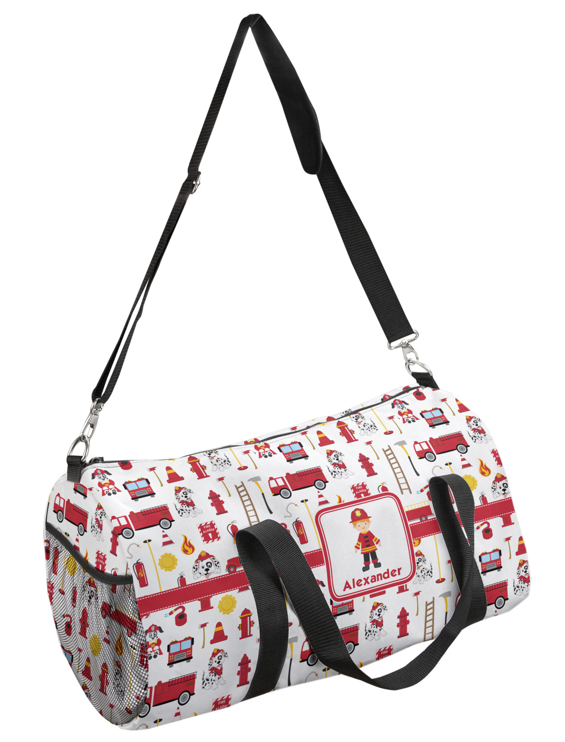 Firefighter for Kids Duffel Bag - Large (Personalized) - YouCustomizeIt