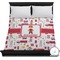 Firefighter Character Duvet Cover - Full / Queen w/ Name or Text