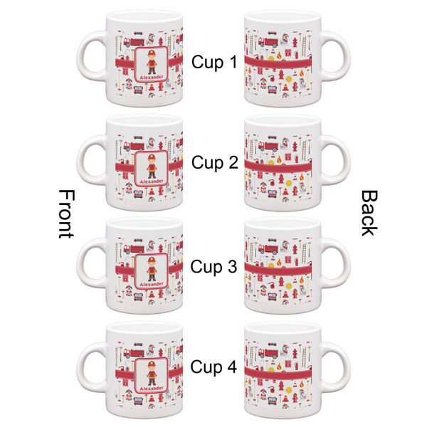 Firefighter Espresso Cup Set of 4 - Apvl