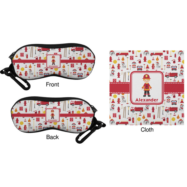 Firefighter Eyeglass Case & Cloth (Approval)