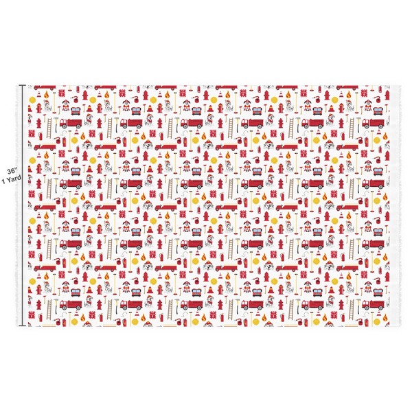 Firefighter for Kids Fabric Full Yard