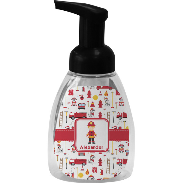 Custom Firefighter Character Foam Soap Bottle (Personalized)
