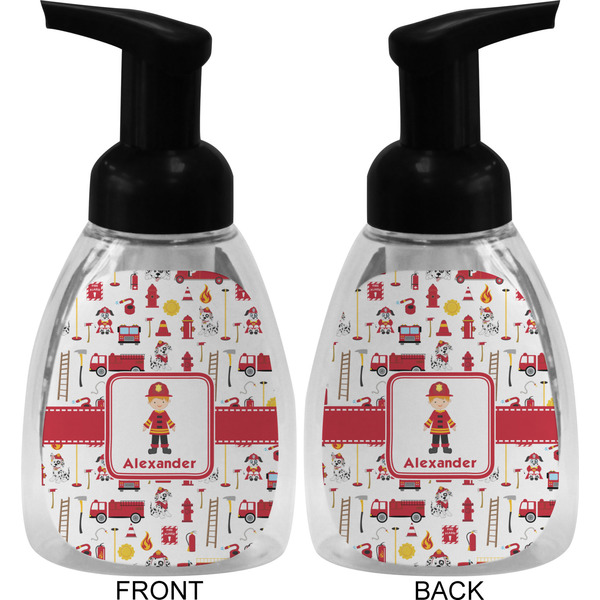 Firefighter Foam Soap Bottle (Front & Back)