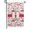 Firefighter Character Small Garden Flag - Single Sided w/ Name or Text